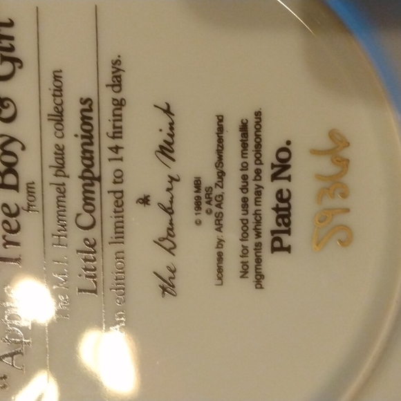 Hummel Plate collection - Picture 6 of 6